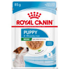 Mokry pokarm w sosie dla szczeniąt małych ras saszetka Mini Puppy ROYAL CANIN 85g