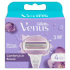 Wkłady do maszynki dla kobiet   4 szt. Venus Breeze GILLETTE 4.000szt
