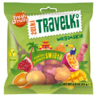 Żelki Travelki smaki świata wegańskie Fresh&Fruity WAWEL 80g