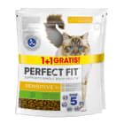 Suchy pokarm dla kotów z indykiem opakowanie promocyjne: 1+1 gratis! SENSITIVE PERFECT FIT 1.50kg
