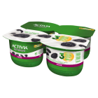 Jogurt śliwkowy 4x120g ACTIVIA 480g