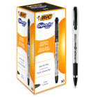 Długopis żelowy czarny pudełko 30 szt. BIC 1.000szt