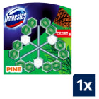 Domestos - Kostka toaletowa Power 5 Pine. Powinna być w każdej łazience.