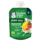 Plant tastic Deserek mango i brzoskwinia z musem kokosowym po 6 miesiącu BIO Organic GERBER 80g
