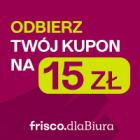 Kupon rabatowy  15 zł FRISCO 1.000szt