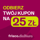 Kupon rabatowy  25 zł FRISCO 1.000szt