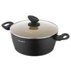 Garnek aluminiowy z pokrywką, 24 cm 3.6L FLORINA 1.000szt