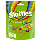 Crazy Sours Cukierki do żucia owocowe lekko kwaśne SKITTLES 152g