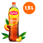 Napój o smaku brzoskwiniowym z ekstraktem z czarnej herbaty LIPTON ICE TEA 1.50l