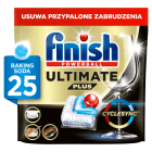 Kapsułki do zmywarki Soda oczyszczona 25 szt. Ultimate Plus FINISH 25.000szt