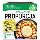 Kurczak w sosie myśliwskim z kaszą bulgur PROPORCJA 300g