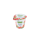 Jogurt kozi o smaku truskawkowym 125g - Danmis. Zdrowa i pyszna przekąska.