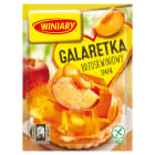 Winiary - Galaretka o smaku brzoskwiniowym. Prawdziwie owocowy smak.