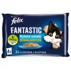 Karma dla kotów   Rybne smaki w galaretce 4x85g Fantastic FELIX® 340g