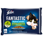 Karma dla kotów   Wybór smaków w galaretce 4x85g Fantastic FELIX® 340g