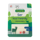 Ser kozi twardy w plastrach - Danmis. Jego wyrazisty smak nada potrawom wyjątkowego aromatu.