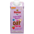 Napój owsiany pełnoziarnisty truskawkowo jagodowo bananowy bezglutenowy powyżej 12 miesiąca życia BIO HOLLE 200ml
