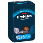 Jednorazowe majteczki na noc dla chłopców 8 13 lat 9 szt. DryNites HUGGIES 1.000szt