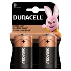 Baterie alkaliczne Basic D 2 szt. DURACELL 2.000szt