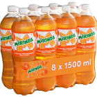 Napój gazowany o smaku pomarańczowym bez cukru ZERO CUKRU MIRINDA 1.50l