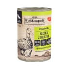 Mokry pokarm dla dorosłych psów z kaczką i gruszką puszka WIEJSKA ZAGRODA 400g