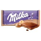 Czekolada mleczna z nadzieniem z orzechów laskowych MILKA 85g