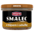 Smalec z mięsem i cebulką w słoiku SKWIERZYNA 160g