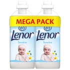 Płyn do płukania tkanin 2 x 1230ml 98 prań Sensitive LENOR 2.46l