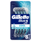 Maszynki jednorazowe do golenia 6+2 szt. Blue 3 Cool GILLETTE 1.000szt