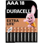 Baterie alkaliczne AA 18 szt. DURACELL 1.000szt