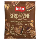Serdeczne owsiane serduszka musli z czekoladą INKA 50g