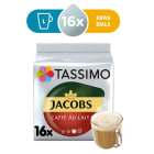 Kawa w kapsułkach (16 kapsułek) Jacobs Cafe au Lait TASSIMO 184g