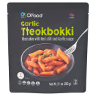 Tteokbokki   kluski ryżowe w sosie czosnkowym z chili O'FOOD 260g