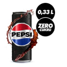 Napój gazowany bez cukru ZERO CUKRU PEPSI COLA 330ml
