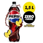 Napój gazowany typu cola o smaku cytrynowym bez cukru ZERO CUKRU PEPSI COLA 1.50l