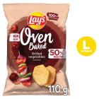 Pieczone formowane chipsy ziemniaczane o smaku grillowanych warzyw Oven Baked LAY'S 110g