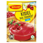 Kisiel o smaku żurawinowym (z cukrem) bezglutenowy WINIARY 77g