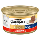 Pokarm dla kotów w puszce - Gourmet Gold. Pysnzy i pożywny posiłek dla pupilów.