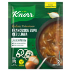 Knorr Menu ze smakiem - Francuska zupa cebulowa to pomysł na błyskawiczną przekąskę w środku zimy.