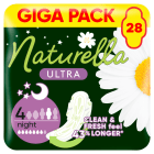 Podpaski ze skrzydełkami Ultra Night 28 szt. NATURELLA 1.000szt