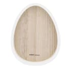 PATERA DEKORACYJNA DREWNIANA JAJKO 15,5X19,5 CM ALTOM DESIGN 1.000szt