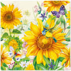 Serwetki z bibuły 3 warstwowej Wild Sunflowers PAW DECOR COLLECTION 1.000szt