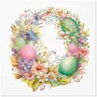 Serwetki z bibuły 3 warstwowej Easter Wreath PAW DECOR COLLECTION 1.000szt