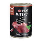 Mokry pokarm dla dorosłych kotów z wieprzowiną i jeleniem PAN MIĘSKO 400g
