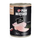 Mokry pokarm dla dorosłych kotów z indykiem i królikiem PAN MIĘSKO 400g