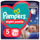 Pieluchomajtki rozmiar 5 (12 17 kg) 22 szt. Night Pants PAMPERS 1.000szt