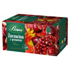 Herbata o smaku żurawiny i granatu 20 torebek ex. Premium BIFIX 40g