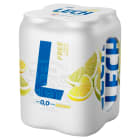 FREE Lemon Pomelo Piwo bezalkoholowe 4x500 ml (puszka) LECH 2.00l