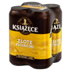 Piwo 4x500 (puszka) Złote Pszeniczne KSIĄŻĘCE 2.00l