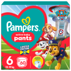 Pieluchomajtki Psi Patrol Rozmiar 6 (15kg+) 60 szt. Pants PAMPERS 60.000szt